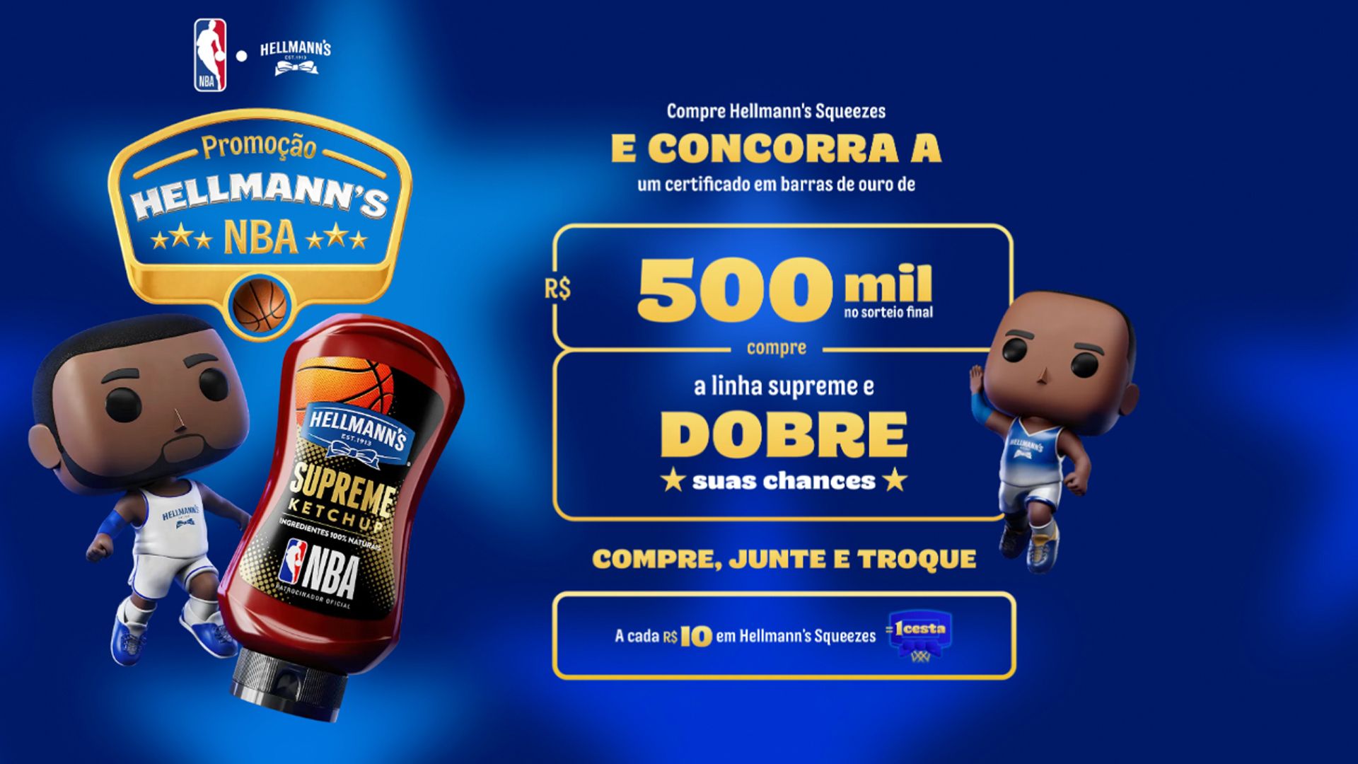 Promoção Hellmman’s + NBA