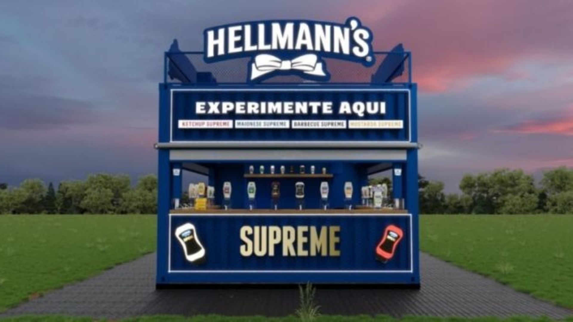 Stand de Hellmann’s no Lollapalooza