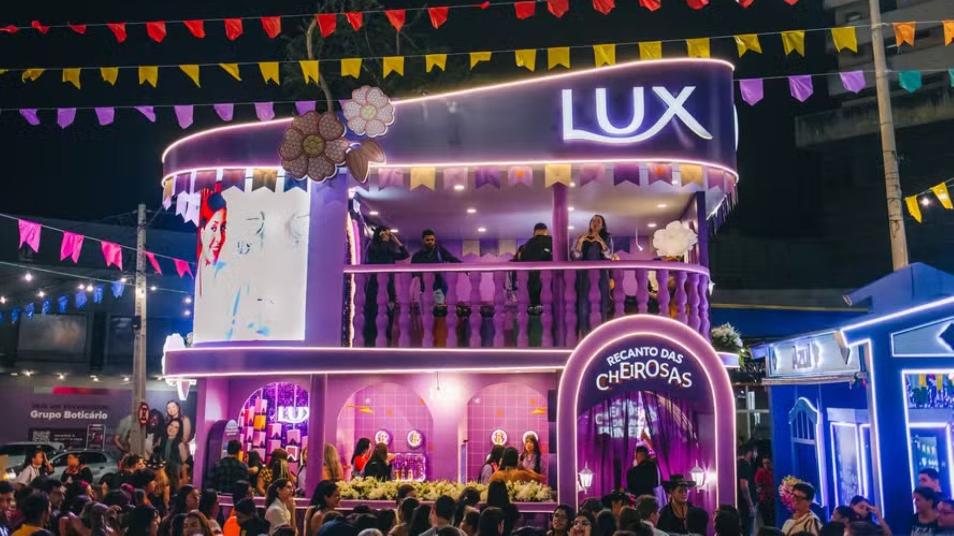 Stand LUX no São João.